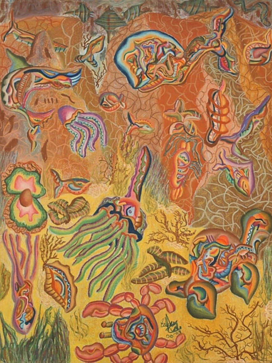Abstract Under the Sea